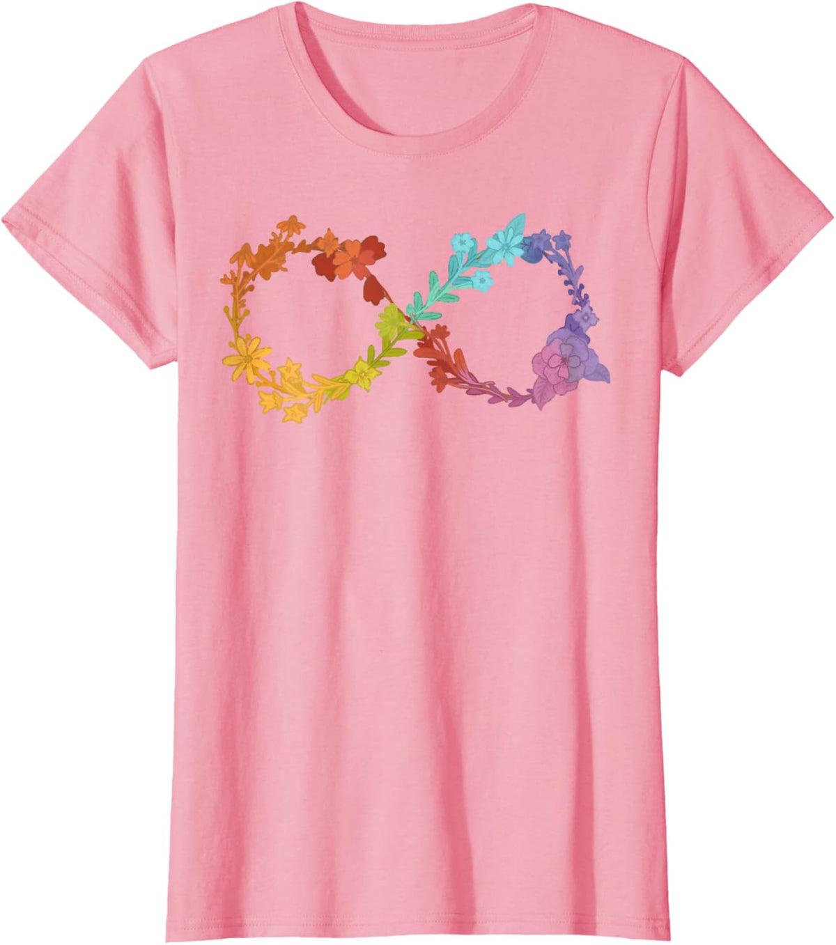 Floral Neurodiversity Infinity Symbol Autism Awareness