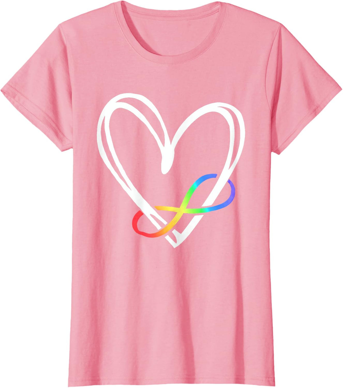 Infinity Heart Autism Awareness Love Needs No Words Tie Dye