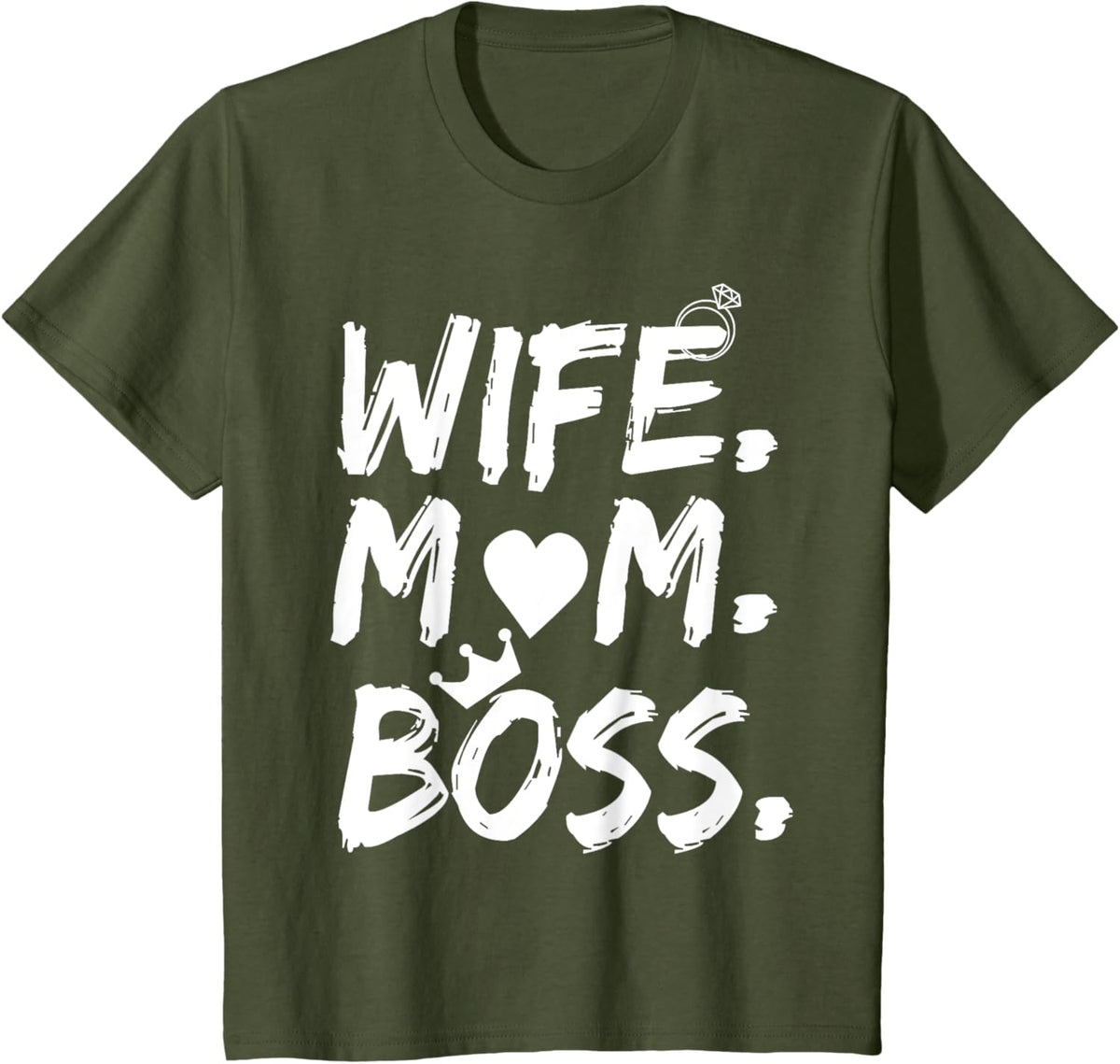 T-shirt for Wife Mom Boss Funny Mother&#39;s Day Mother Shirt
