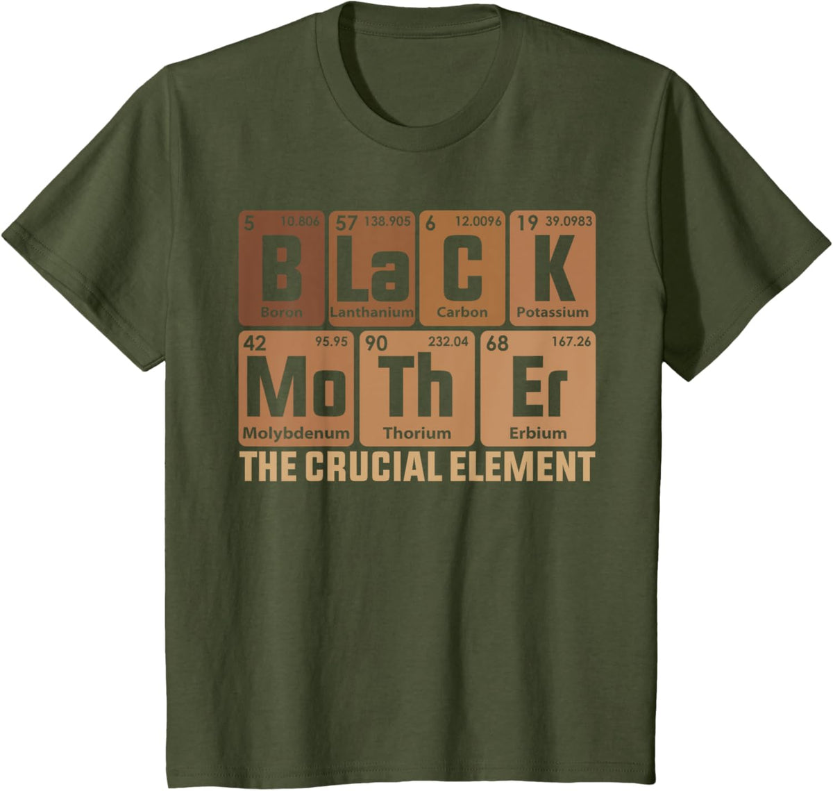 Black Mother Crucial Element Mother&#39;s Day Funny Black Mom