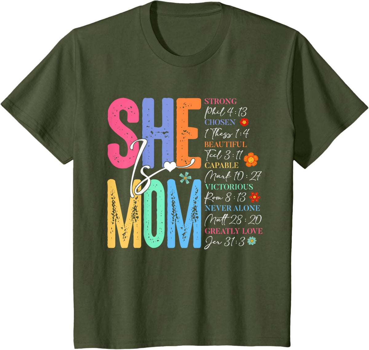 She Is Mom Christian Mother&#39;s Day Jesus Mama Religious Women