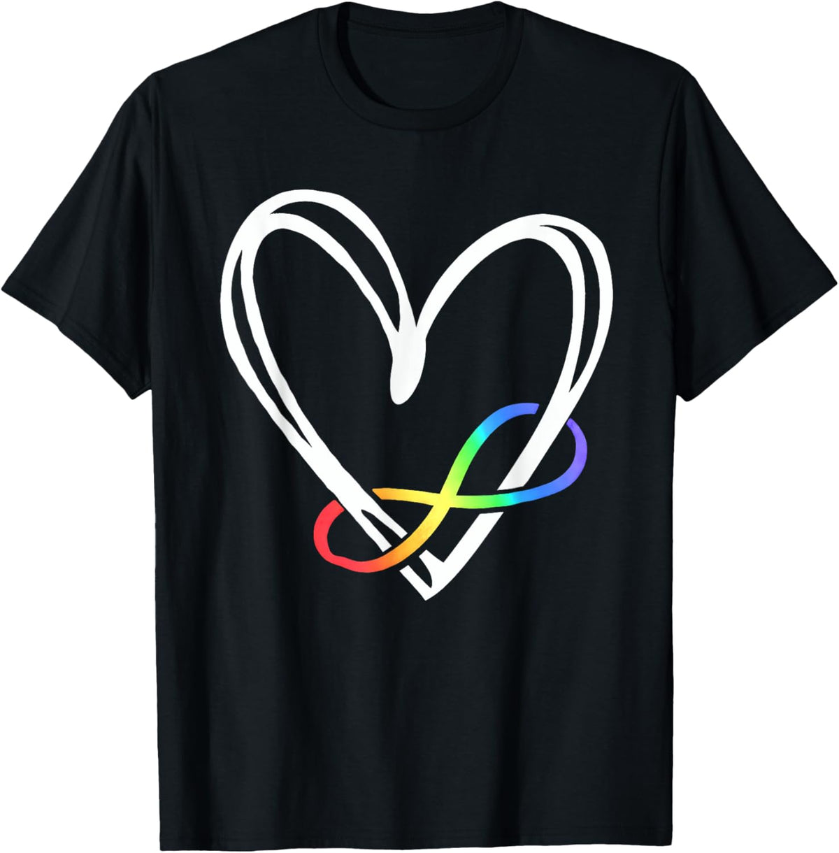 Infinity Heart Autism Awareness Love Needs No Words Tie Dye