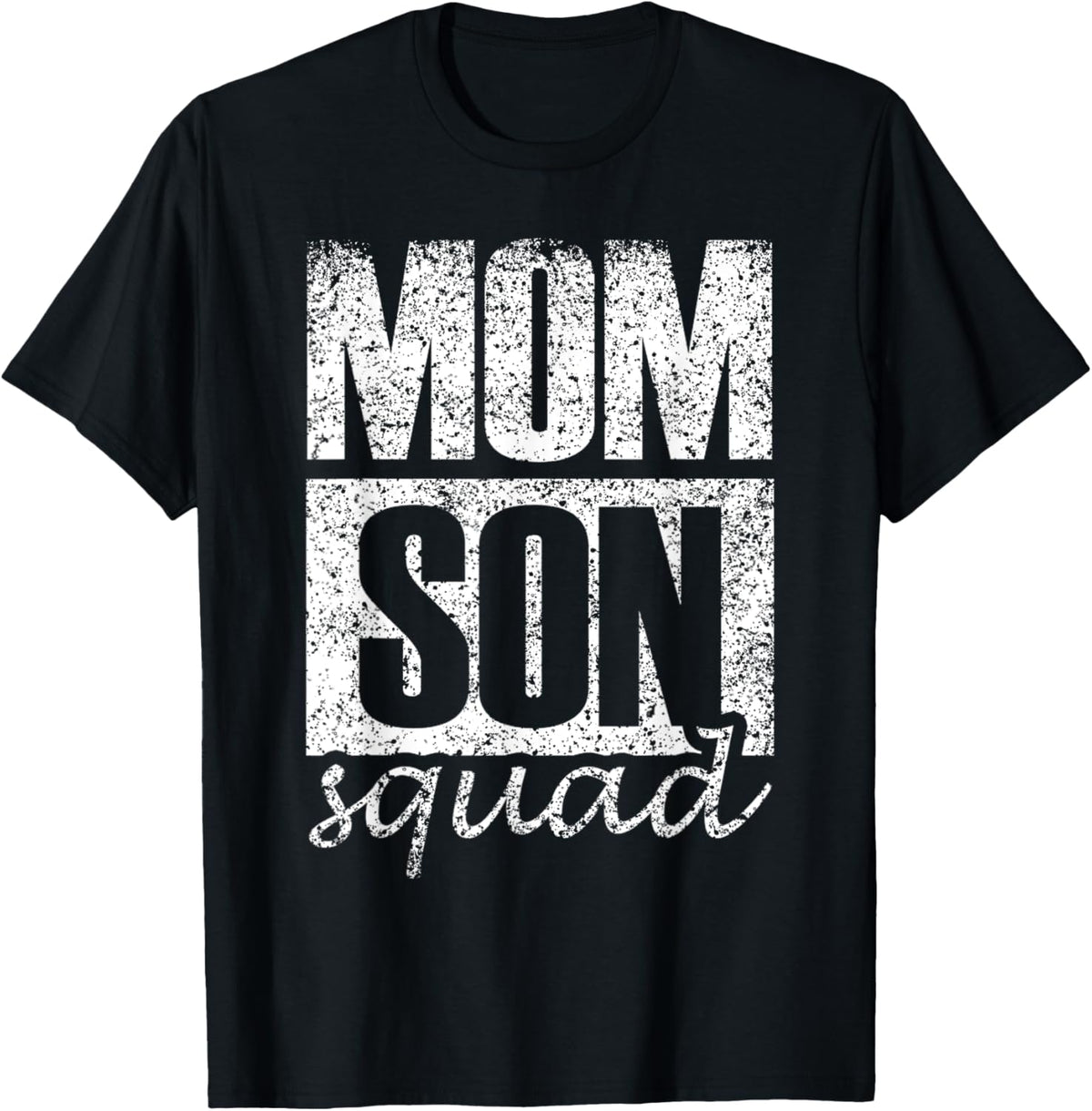 Mama Mom Son Mothers Day Love Mama Mommy Son Squad Mother&#39;s Day Matching Mom Sons Mother Son T-Shirt, Small, Black