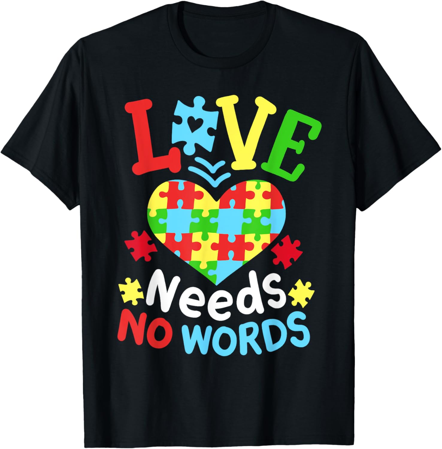 Autism Awareness Love Needs No Words