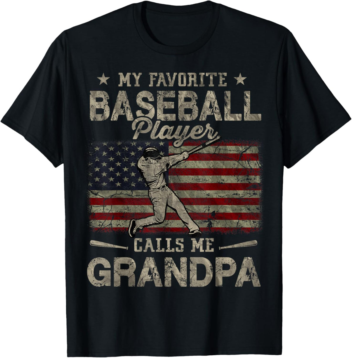 My Favorite Baseball Player Calls Me Grandpa Father&#39;s Day