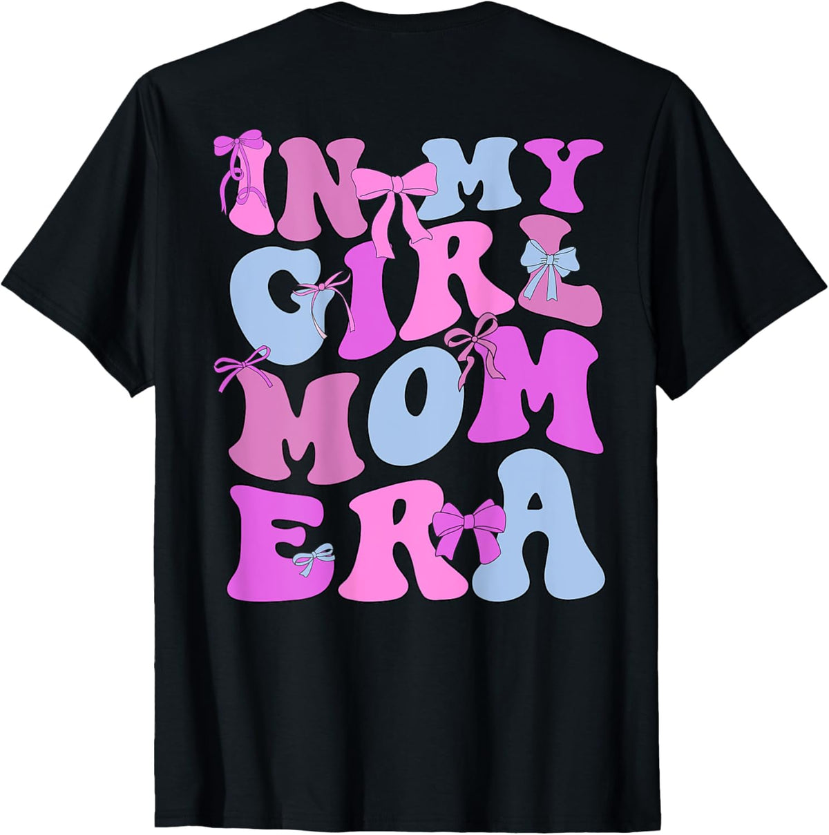 In My Era Mom Groovy Ribbon Girls Mother&#39;s Day