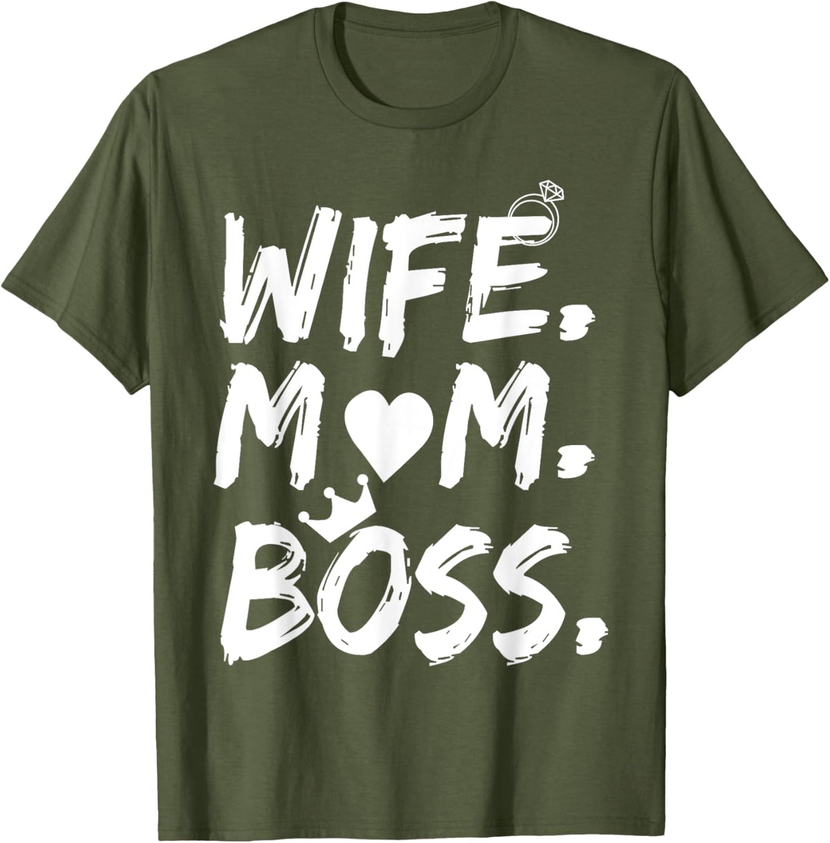 T-shirt for Wife Mom Boss Funny Mother&#39;s Day Mother Shirt