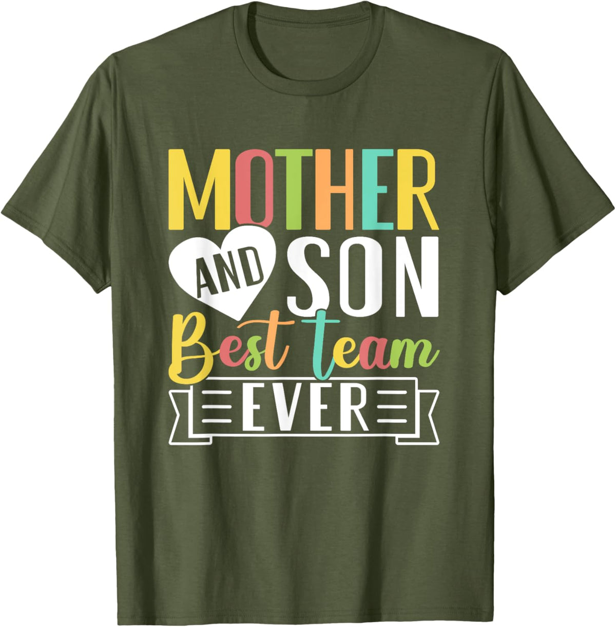 Mothers Day Mama Mom Son Love Mommy Mama Mother&#39;s Black Unisex Classic Fit Crew Neck Short Sleeve Mother Shirt