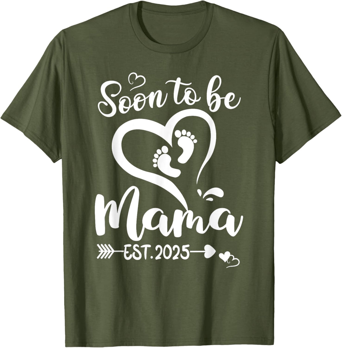 Soon To Be Mama est 2025 Mothers Day First Time Mom