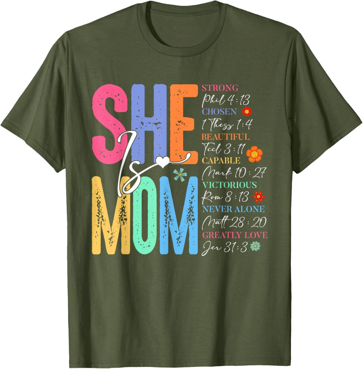 She Is Mom Christian Mother&#39;s Day Jesus Mama Religious Women