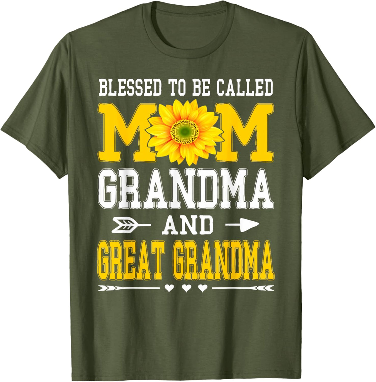 Blessed To Be Called Mom Grandma Great Grandma Mother&#39;s Day Mother Shirt