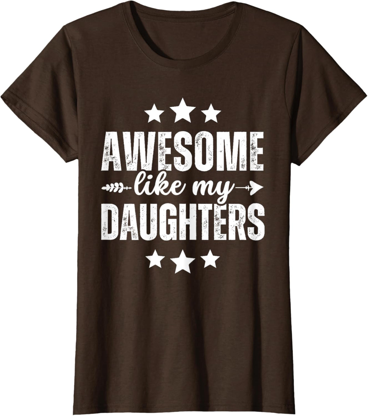 Awesome Like My Daughters Funny Fathers Day Dad Vintage