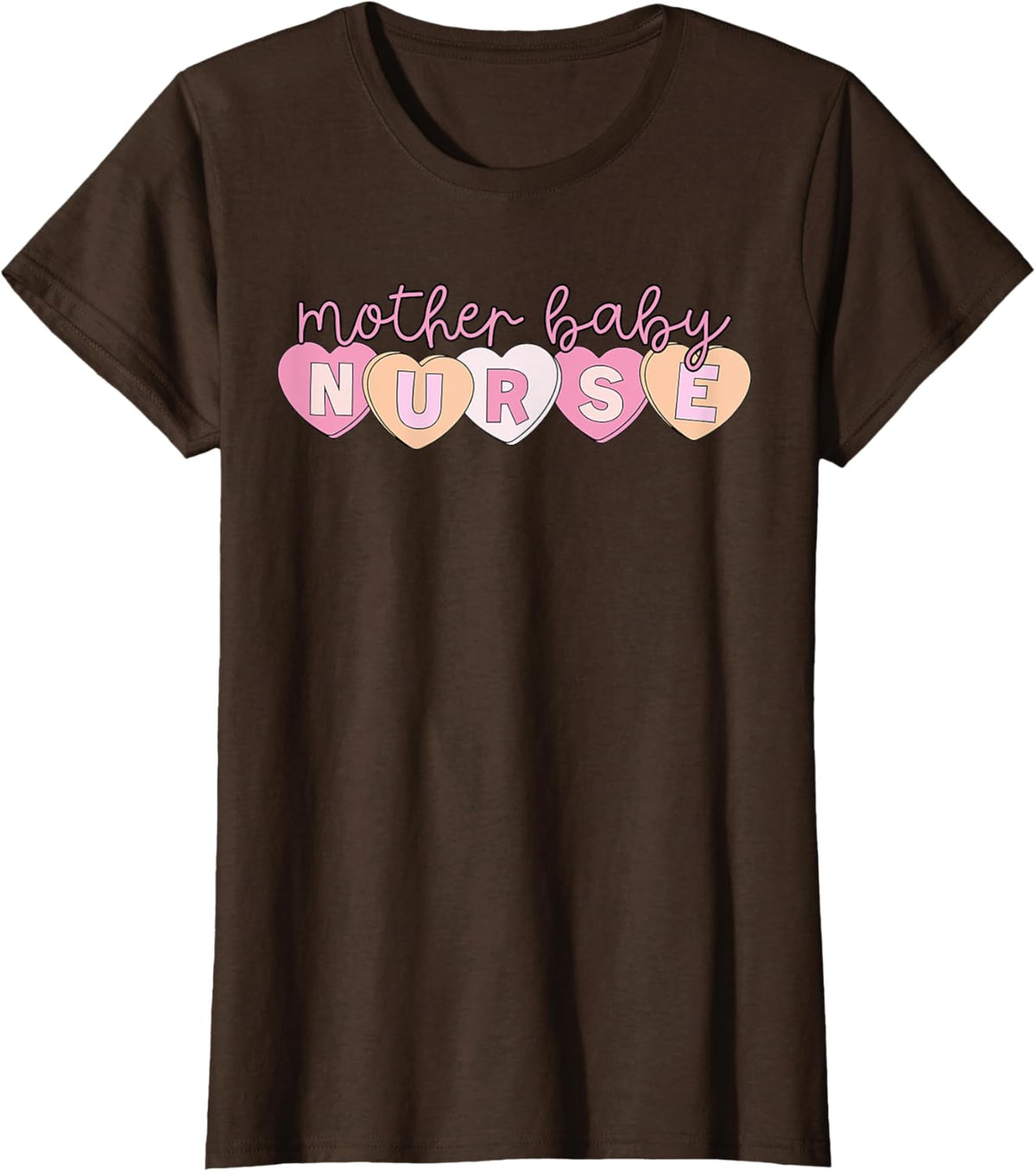 Mother Baby Nurse Hearts Valentine OBGYN Postpartum Nursing