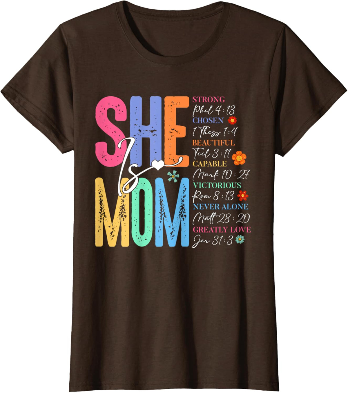 She Is Mom Christian Mother&#39;s Day Jesus Mama Religious Women