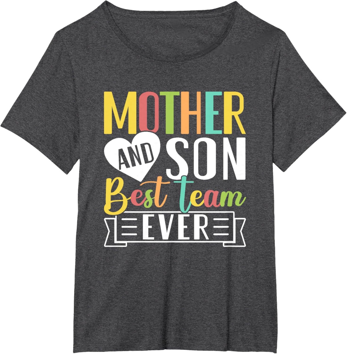 Mothers Day Mama Mom Son Love Mommy Mama Mother&#39;s Black Unisex Classic Fit Crew Neck Short Sleeve Mother Shirt
