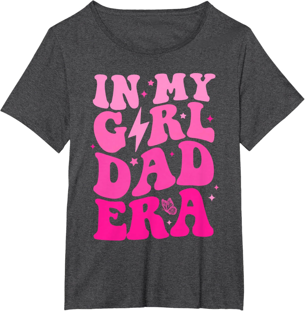 In My Dad Era Girl Groovy Retro Papa Fathers Day