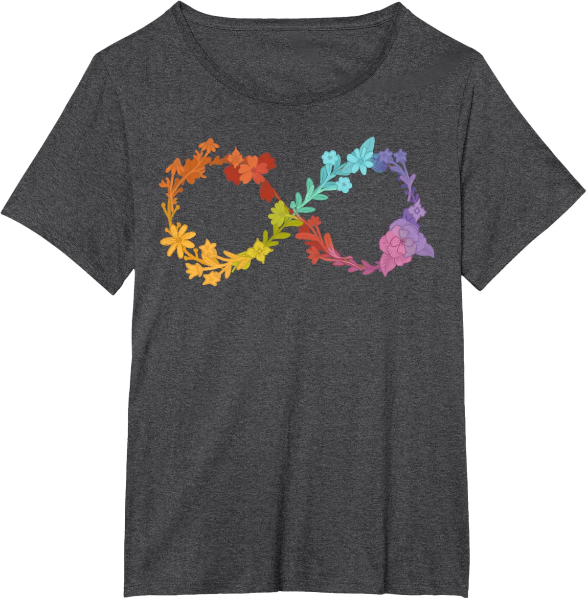 Floral Neurodiversity Infinity Symbol Autism Awareness