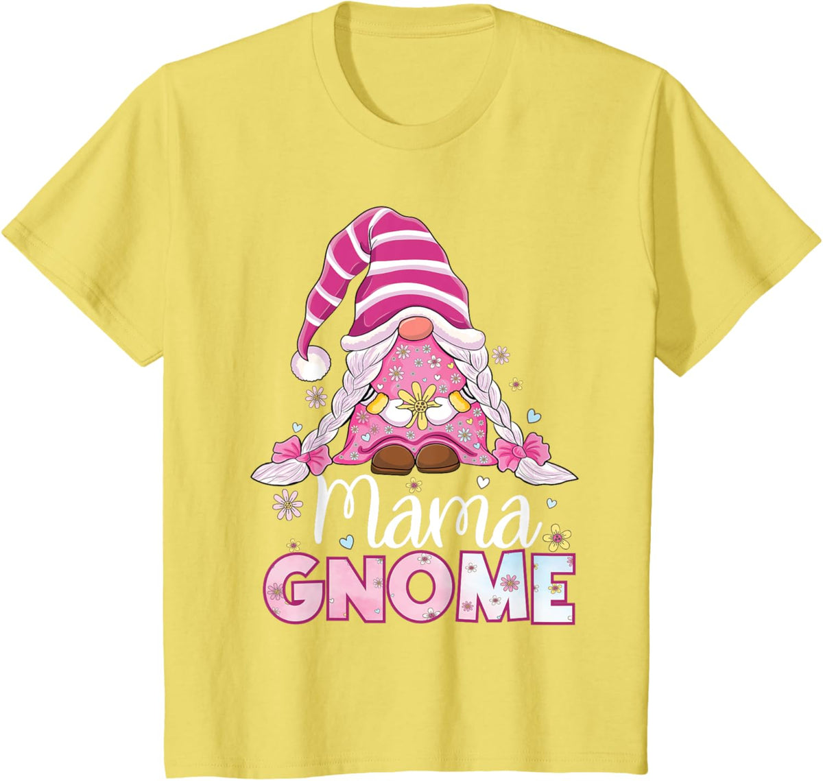 Flower For Mom Gnomies Cute Gnome Mom Happy Mother&#39;s Day