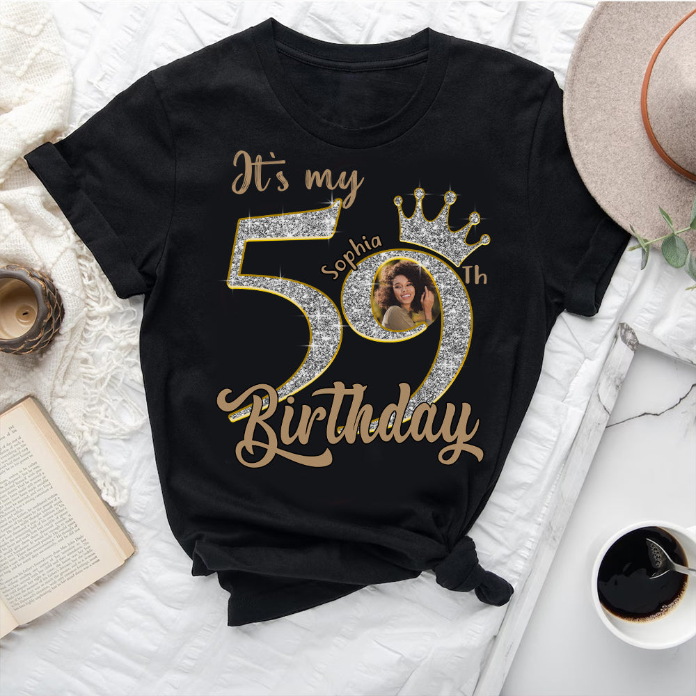 59th Birthday Shirts, Custom Birthday Shirts, Turning 59 Shirt, Gifts For Women Turning 59, 59 And Fabulous Shirt, 1966 Shirt, 59th Birthday Shirts For Her - YPT-HCT
