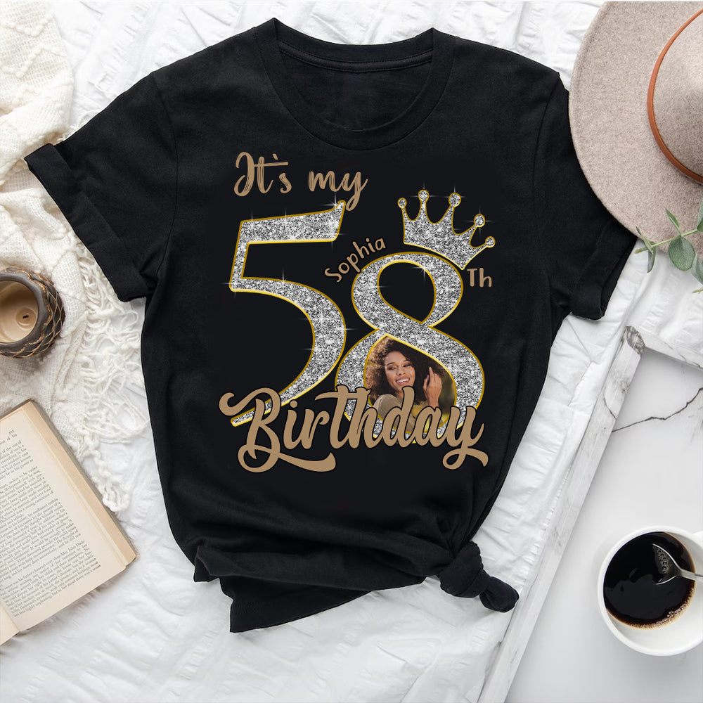 58th Birthday Shirts, Custom Birthday Shirts, Turning 58 Shirt, Gifts For Women Turning 58, 58 And Fabulous Shirt, 1967 Shirt, 58th Birthday Shirts For Her - YPT-HCT