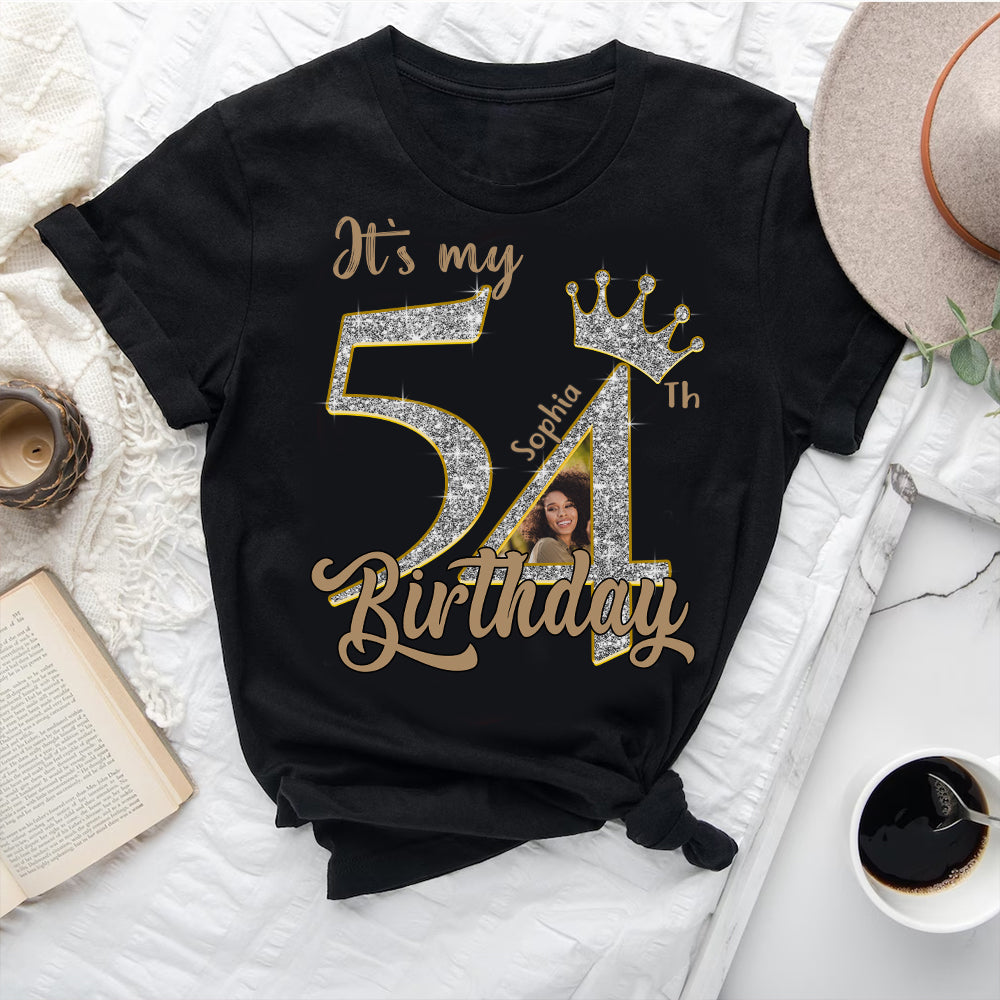 54th Birthday Shirts, Custom Birthday Shirts, Turning 54 Shirt, Gifts For Women Turning 54, 54 And Fabulous Shirt, 1971 Shirt, 54th Birthday Shirts For Her-YPT-HCT