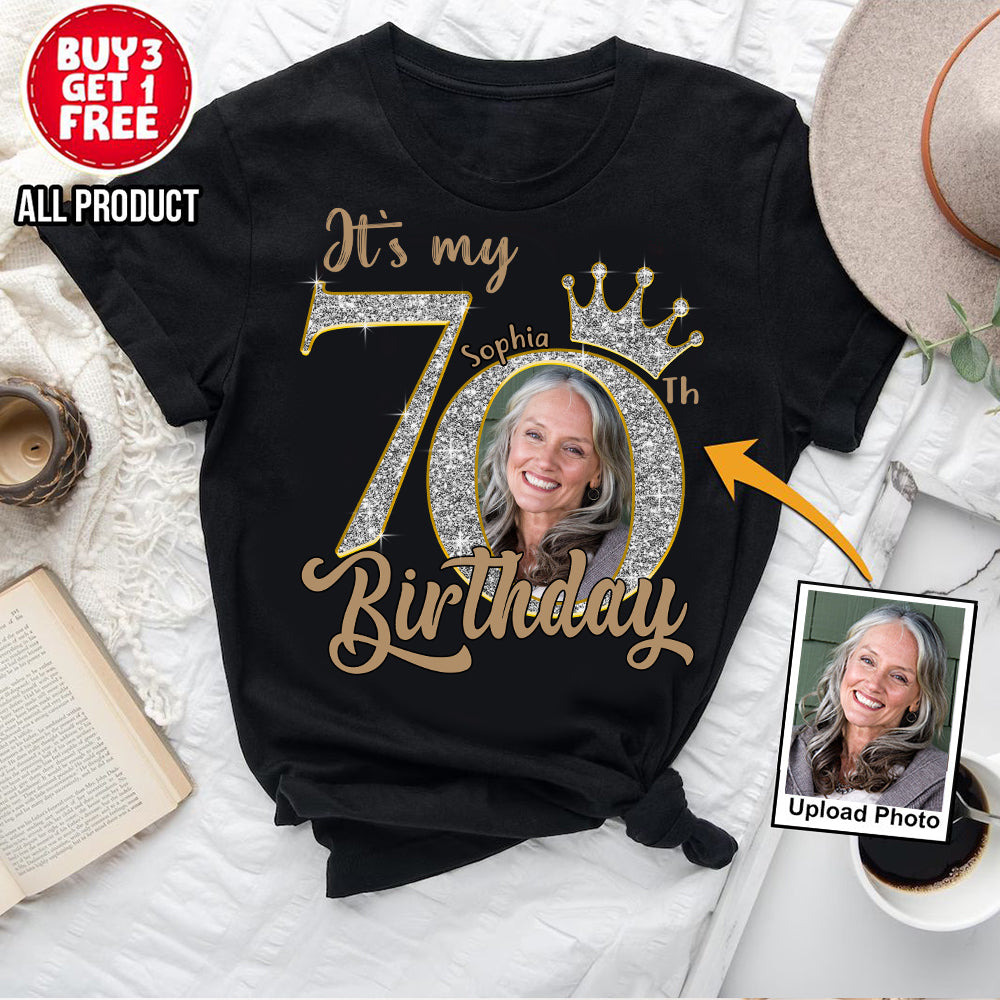 70th Birthday Shirts, Custom Birthday Shirts, Turning 70 Shirt, Gifts For Women Turning 70, 70 And Fabulous Shirt, 1954 Shirt, 70th Birthday Shirts For Her - YPT-HCT