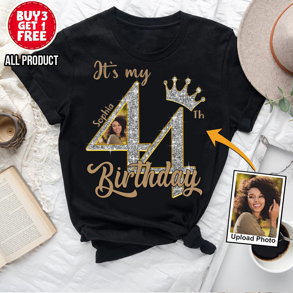 44th Birthday Shirts, Custom Birthday Shirts, Turning 44 Shirt, Gifts For Women Turning 44, 44 And Fabulous Shirt, 1981 Shirt, 44th Birthday Shirts For Her - YPT-HCT