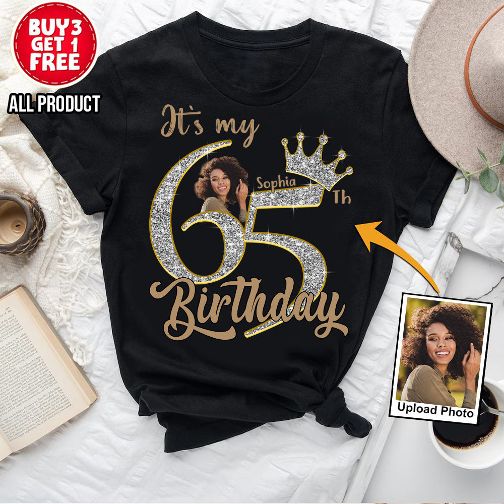 65th Birthday Shirts, Custom Birthday Shirts, Turning 65 Shirt, Gifts For Women Turning 65, 65 And Fabulous Shirt, 1960 Shirt, 65th Birthday Shirts For Her - YPT-HCT