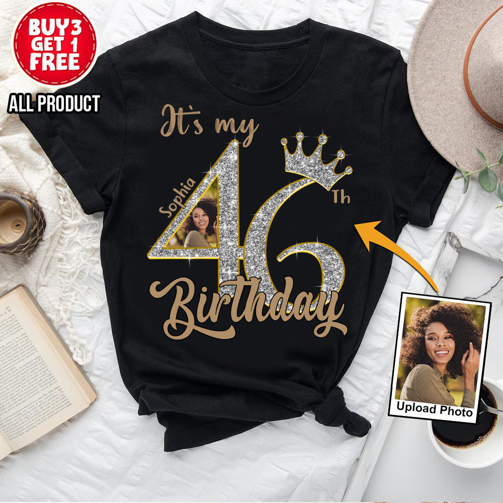 46th birthday shirts for her, Personalised 46th birthday gifts, 1978 t shirt, 46 and fabulous shirt, 46th birthday shirt ideas, gift ideas 46th birthday woman-YPT-HCT