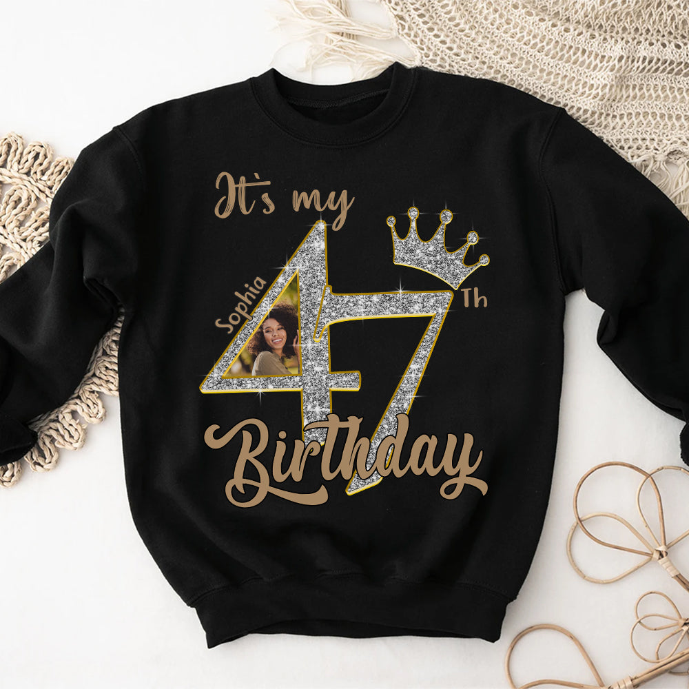 47th Birthday Shirts, Custom Birthday Shirts, Turning 47 Shirt, Gifts For Women Turning 47, 47 And Fabulous Shirt, 1978 Shirt, 47th Birthday Shirts For Her-YPT-HCT