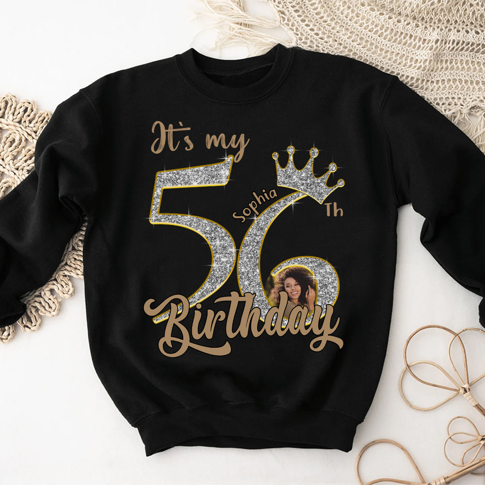 56th Birthday Shirts, Custom Birthday Shirts, Turning 56 Shirt, Gifts For Women Turning 56, 56 And Fabulous Shirt, 1969 Shirt, 56th Birthday Shirts For Her-YPT-HCT