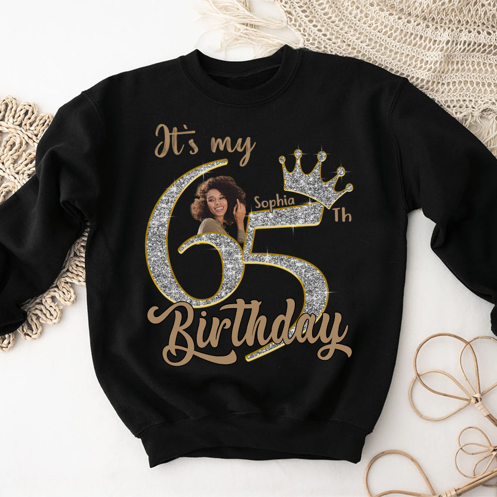 65th Birthday Shirts, Custom Birthday Shirts, Turning 65 Shirt, Gifts For Women Turning 65, 65 And Fabulous Shirt, 1960 Shirt, 65th Birthday Shirts For Her - YPT-HCT