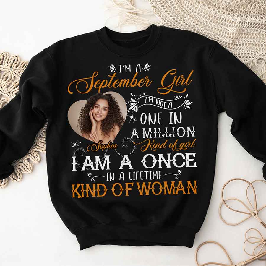 September Birthday Shirt, Custom Birthday Shirt, Queens Born In September, September Birthday Shirts For Woman, September Birthday Gifts, September Is My Birthday Month, Yep The Whole Month-YPT-HCT