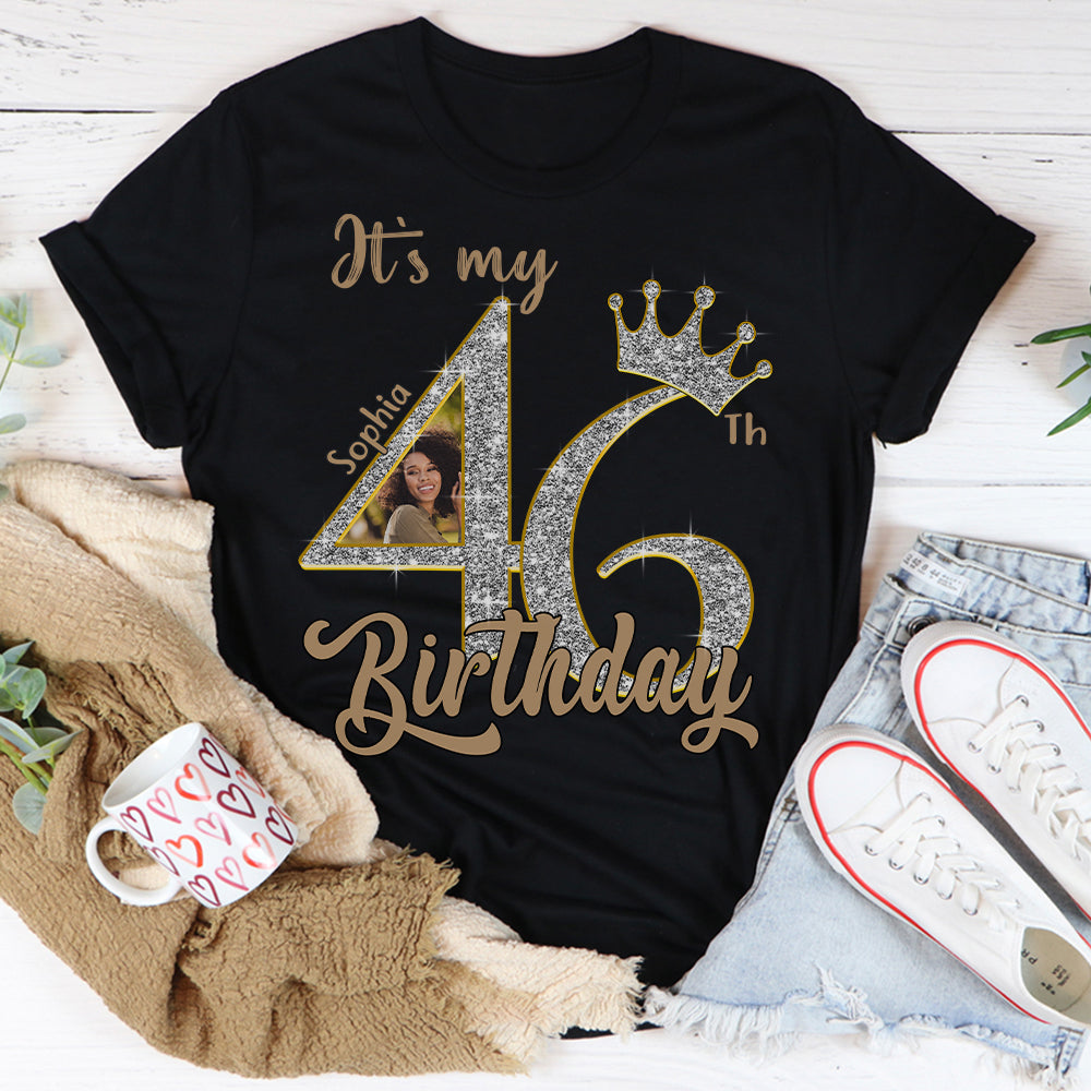 46th birthday shirts for her, Personalised 46th birthday gifts, 1979 t shirt, 46 and fabulous shirt, 46th birthday shirt ideas, gift ideas 46th birthday woman-YPT-HCT