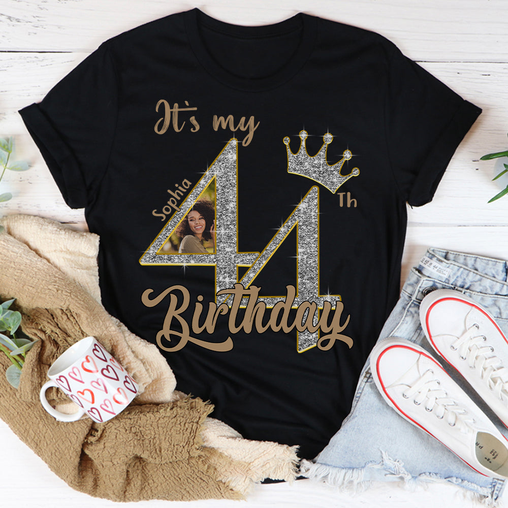 44th Birthday Shirts, Custom Birthday Shirts, Turning 44 Shirt, Gifts For Women Turning 44, 44 And Fabulous Shirt, 1981 Shirt, 44th Birthday Shirts For Her - YPT-HCT
