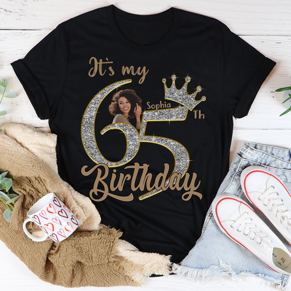 65th Birthday Shirts, Custom Birthday Shirts, Turning 65 Shirt, Gifts For Women Turning 65, 65 And Fabulous Shirt, 1960 Shirt, 65th Birthday Shirts For Her - YPT-HCT