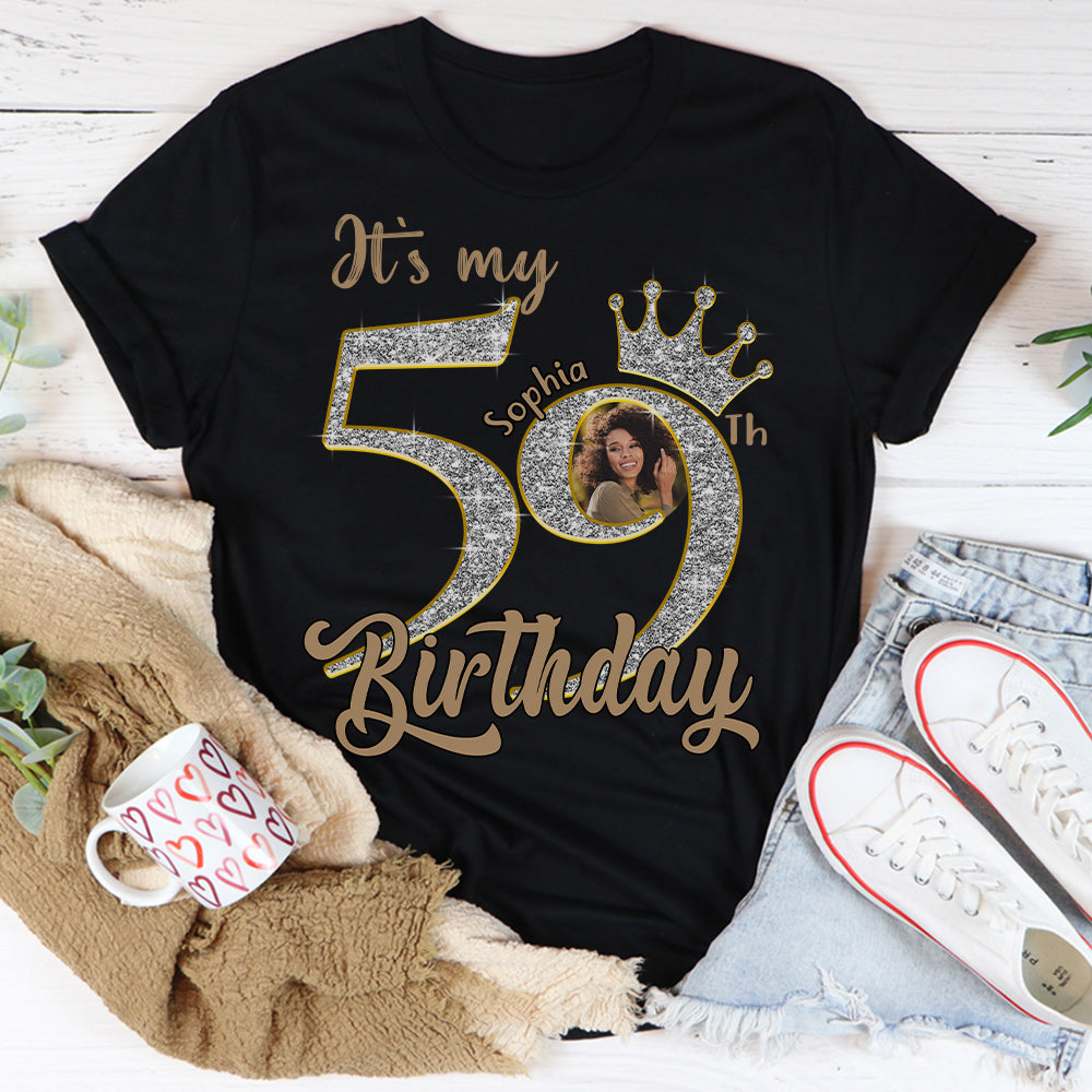59th Birthday Shirts, Custom Birthday Shirts, Turning 59 Shirt, Gifts For Women Turning 59, 59 And Fabulous Shirt, 1966 Shirt, 59th Birthday Shirts For Her - YPT-HCT