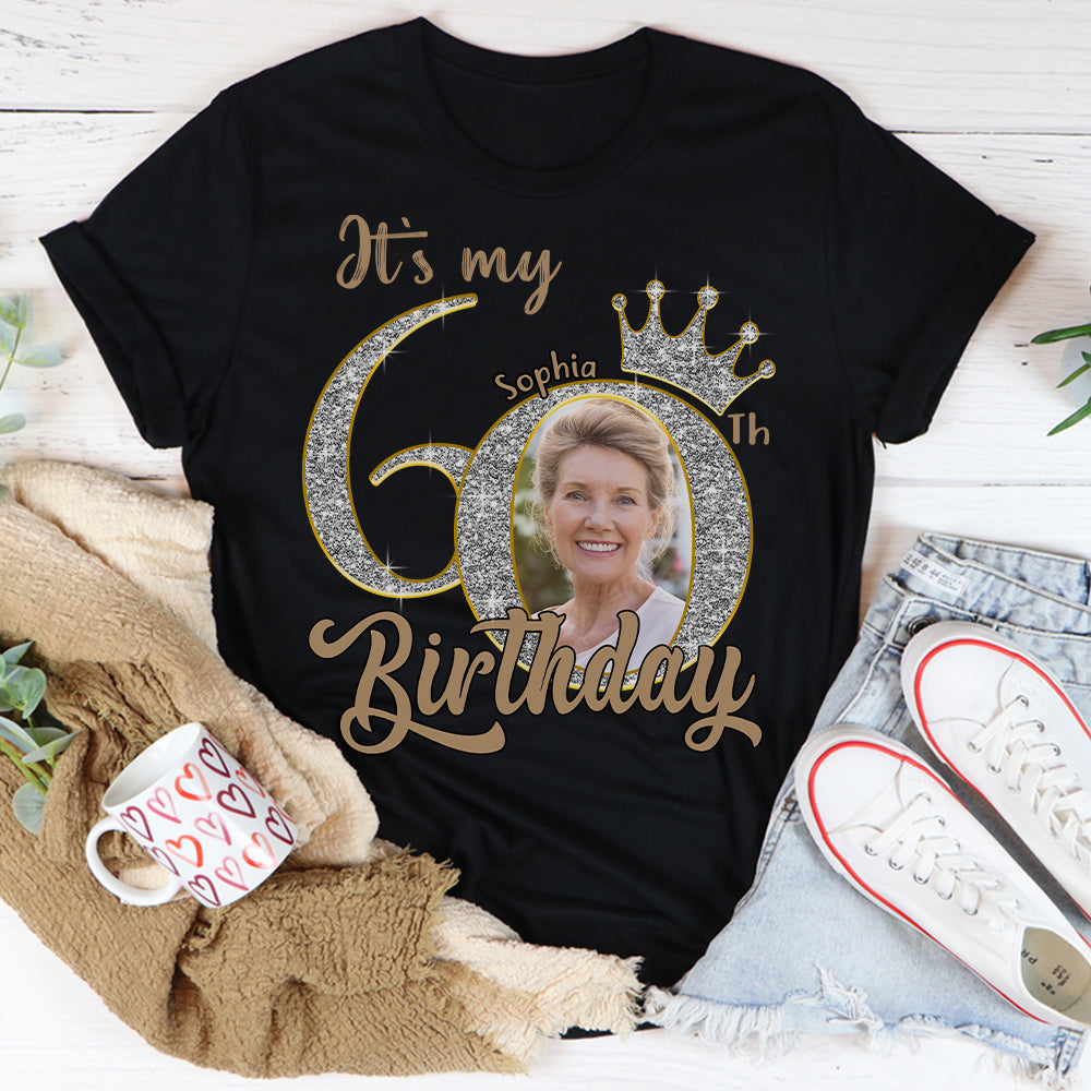 60th Birthday Shirts, Custom Birthday Shirts, Turning 60 Shirt, Gifts For Women Turning 60, 60 And Fabulous Shirt, 1965 Shirt, 60th Birthday Shirts For Her - YPT-HCT
