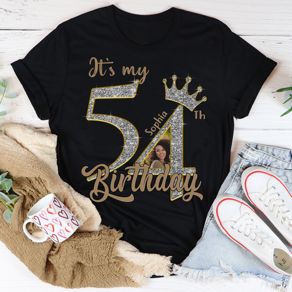 54th Birthday Shirts, Custom Birthday Shirts, Turning 54 Shirt, Gifts For Women Turning 54, 54 And Fabulous Shirt, 1971 Shirt, 54th Birthday Shirts For Her-YPT-HCT