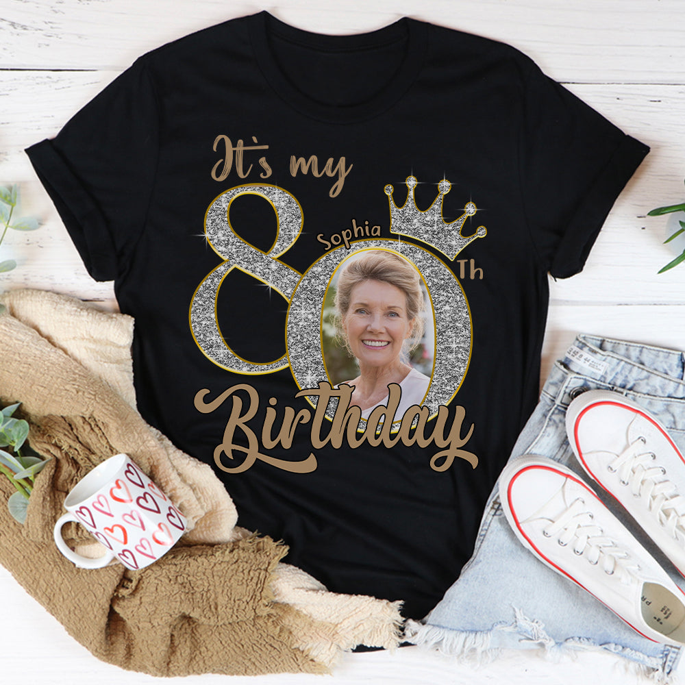 80th Birthday Shirts, Custom Birthday Shirts, Turning 80 Shirt, Gifts For Women Turning 80, 80 And Fabulous Shirt, 1945 Shirt, 80th Birthday Shirts For Her - YPT-HCT