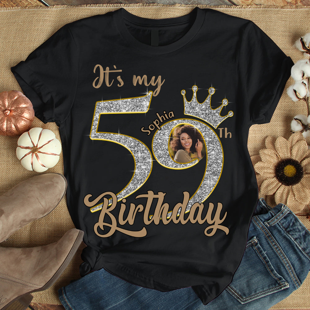 59th Birthday Shirts, Custom Birthday Shirts, Turning 59 Shirt, Gifts For Women Turning 59, 59 And Fabulous Shirt, 1966 Shirt, 59th Birthday Shirts For Her - YPT-HCT