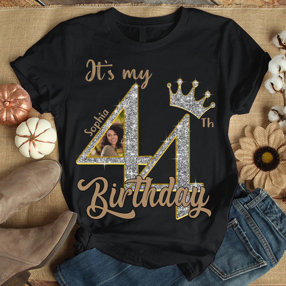 44th Birthday Shirts, Custom Birthday Shirts, Turning 44 Shirt, Gifts For Women Turning 44, 44 And Fabulous Shirt, 1981 Shirt, 44th Birthday Shirts For Her - YPT-HCT