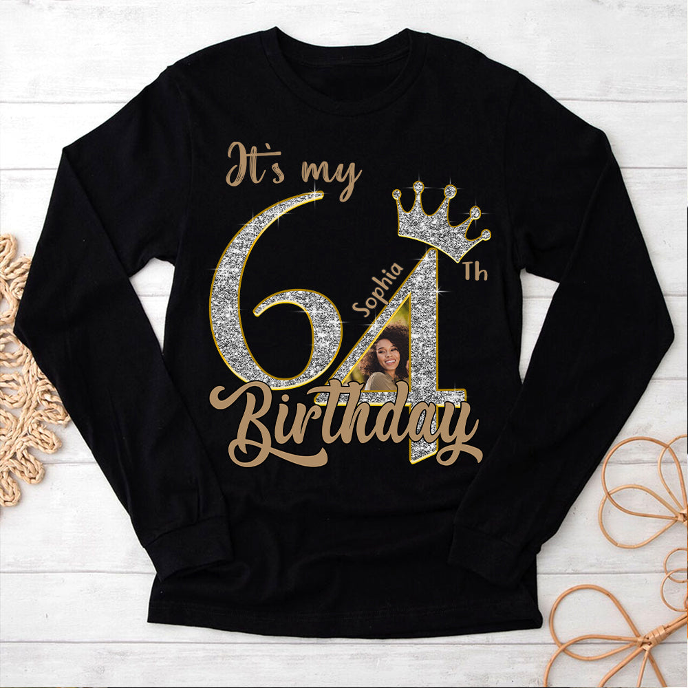 64th Birthday Shirts, Custom Birthday Shirts, Turning 64 Shirt, Gifts For Women Turning 64, 64 And Fabulous Shirt, 1961 Shirt, 64th Birthday Shirts For Her - YPT-HCT