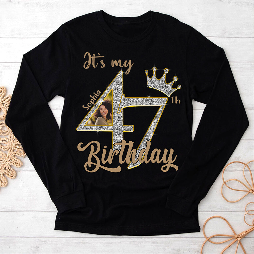 47th Birthday Shirts, Custom Birthday Shirts, Turning 47 Shirt, Gifts For Women Turning 47, 47 And Fabulous Shirt, 1978 Shirt, 47th Birthday Shirts For Her-YPT-HCT