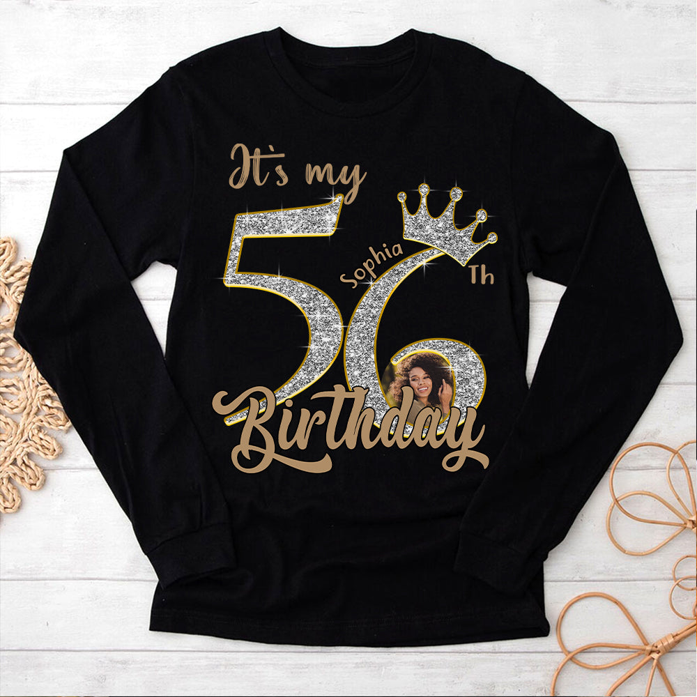 56th Birthday Shirts, Custom Birthday Shirts, Turning 56 Shirt, Gifts For Women Turning 56, 56 And Fabulous Shirt, 1969 Shirt, 56th Birthday Shirts For Her-YPT-HCT