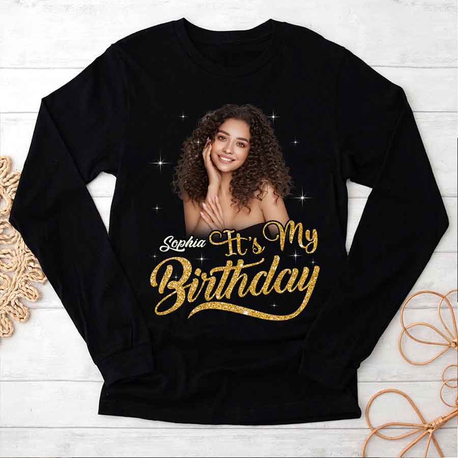 Birthday Shirts, Custom Birthday Shirts, Birthday Shirts For Black Women, Its My Birthday Shirt, Birthday Queen Shirt-YPT-HCT