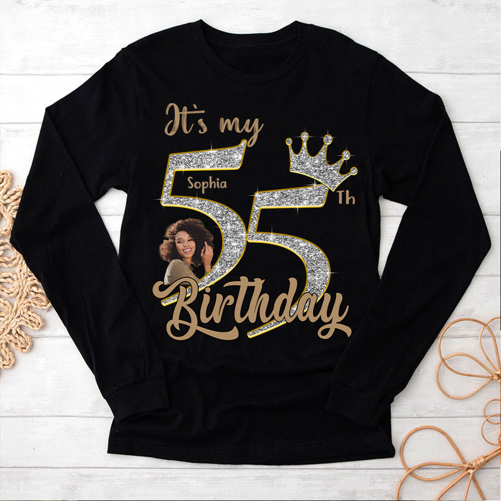 55th Birthday Shirts, Custom Birthday Shirts, Turning 55 Shirt, Gifts For Women Turning 55, 55 And Fabulous Shirt, 1970 Shirt, 55th Birthday Shirts For Her - YPT-HCT