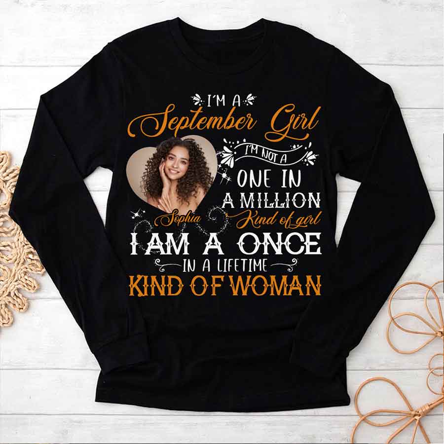 September Birthday Shirt, Custom Birthday Shirt, Queens Born In September, September Birthday Shirts For Woman, September Birthday Gifts, September Is My Birthday Month, Yep The Whole Month-YPT-HCT
