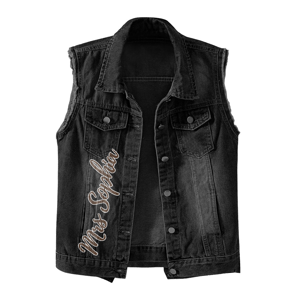 Denimvest - Personalised 50th Birthday Gifts, Gift Ideas 50th Birthday Woman