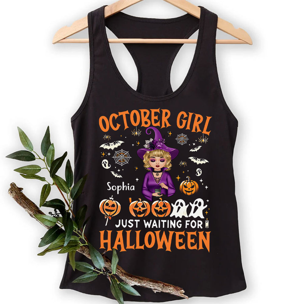 Personalized October Birthday Shirt, Custom Birthday Shirt, Queens was Born In October, October Birthday Shirts For Woman, October Birthday Gifts-YPT-HCT